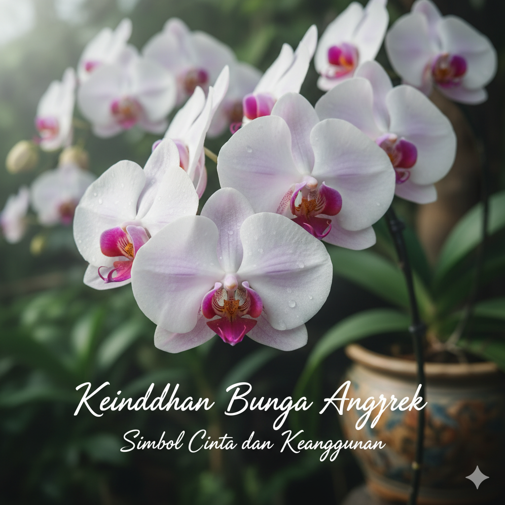 Keindahan Bunga Anggrek: Simbol Cinta dan Keanggunan