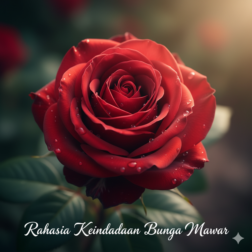 Rahasia Keindahan Bunga Mawar