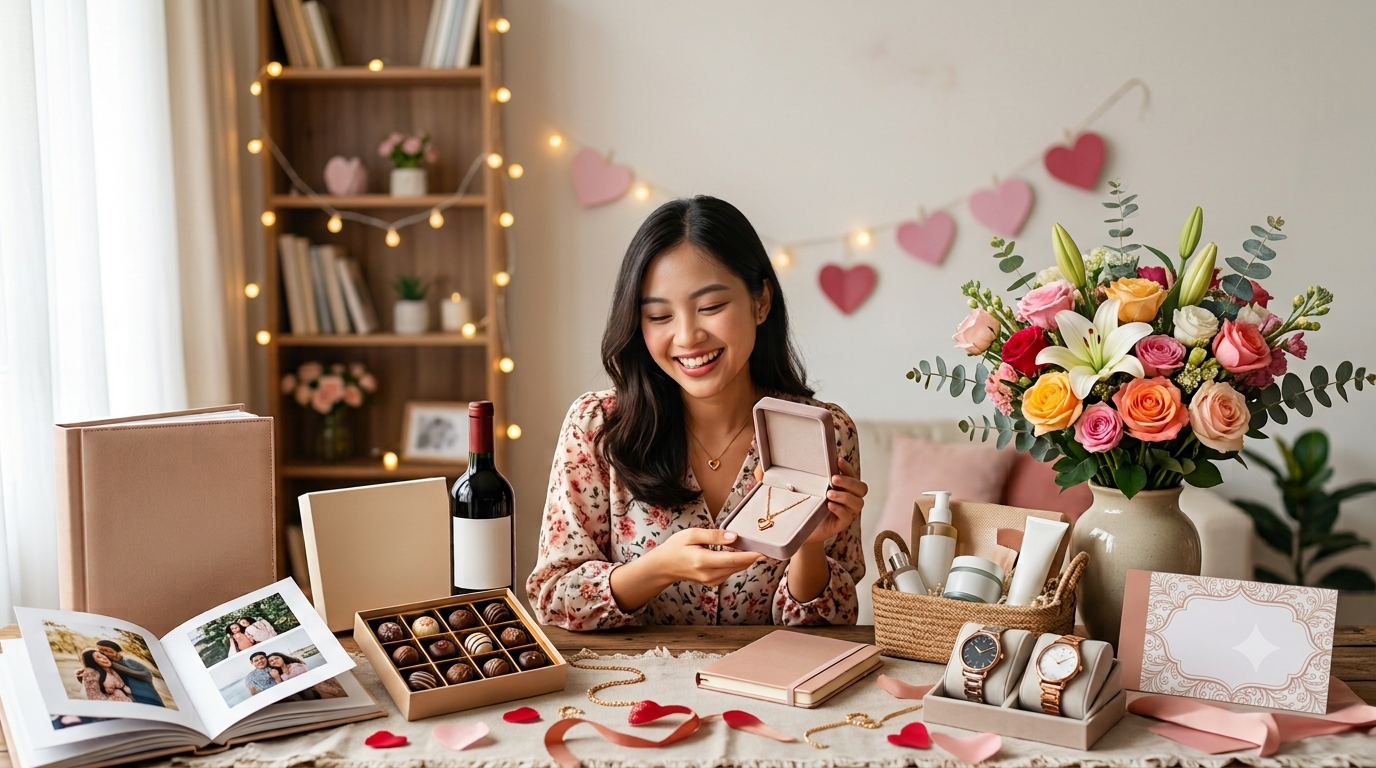 7 Ide Kado National Girlfriend Day yang Romantis dan Berkesan
