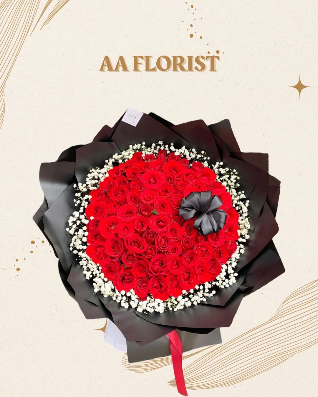 Elegant Bouquet 100 Tangkai