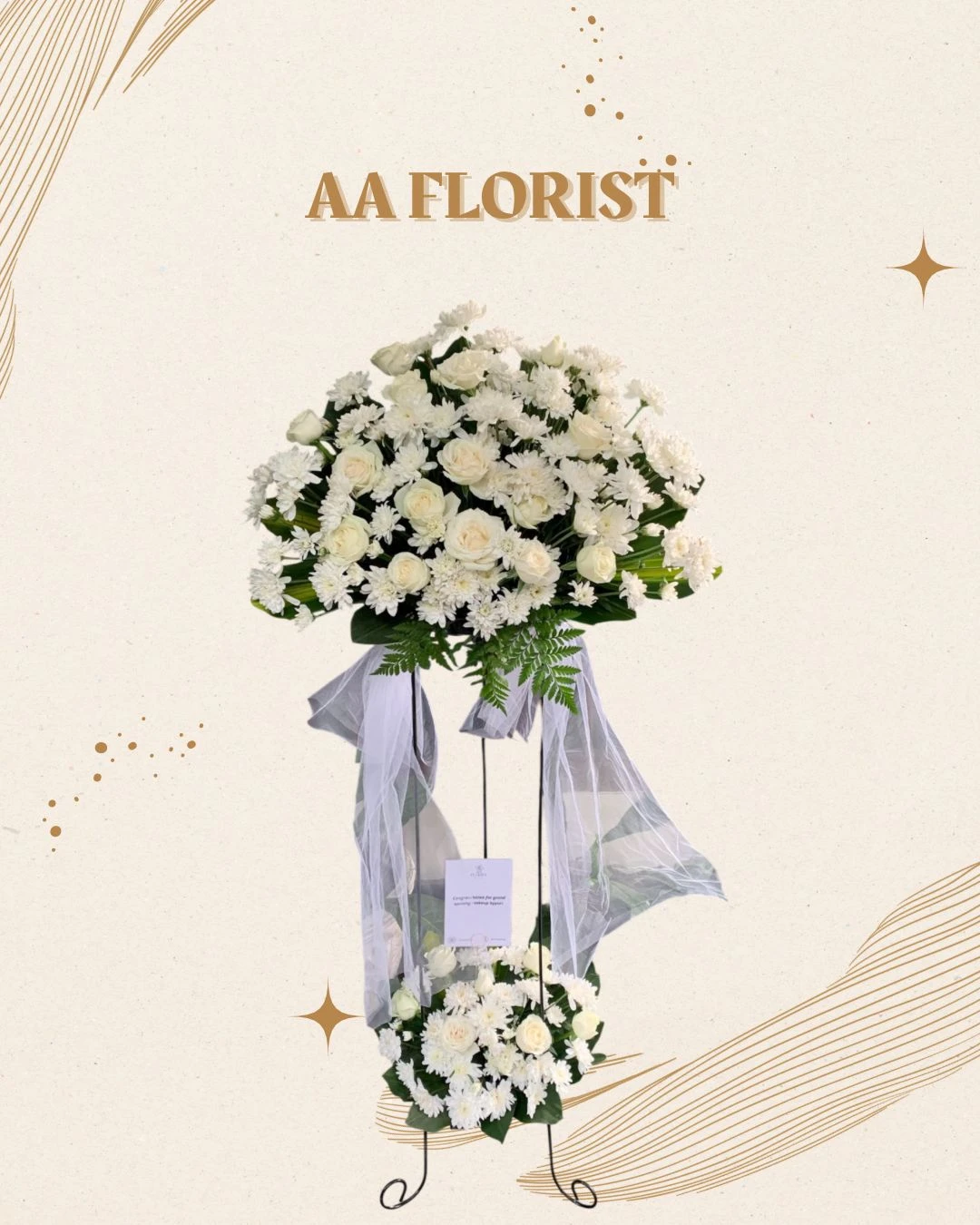 Standing Fresh Flower 1