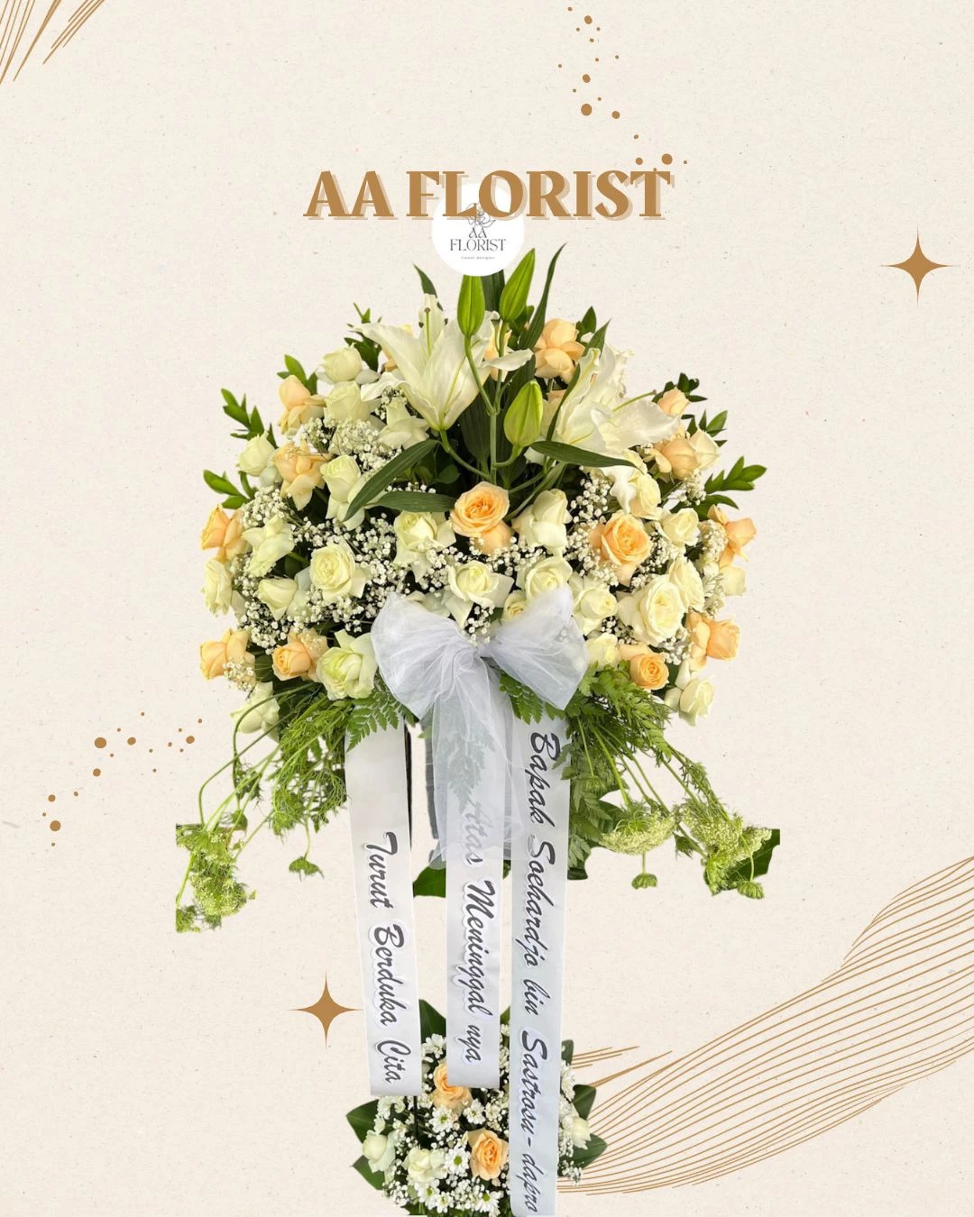 Standing Fresh Flower 3