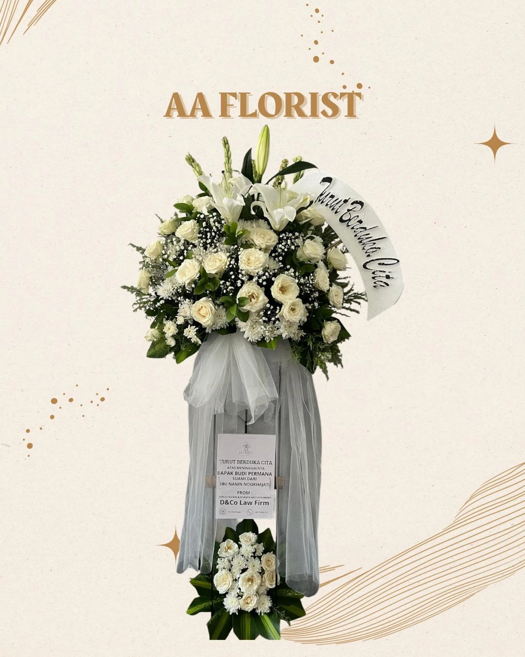 Standing Fresh Flower 9