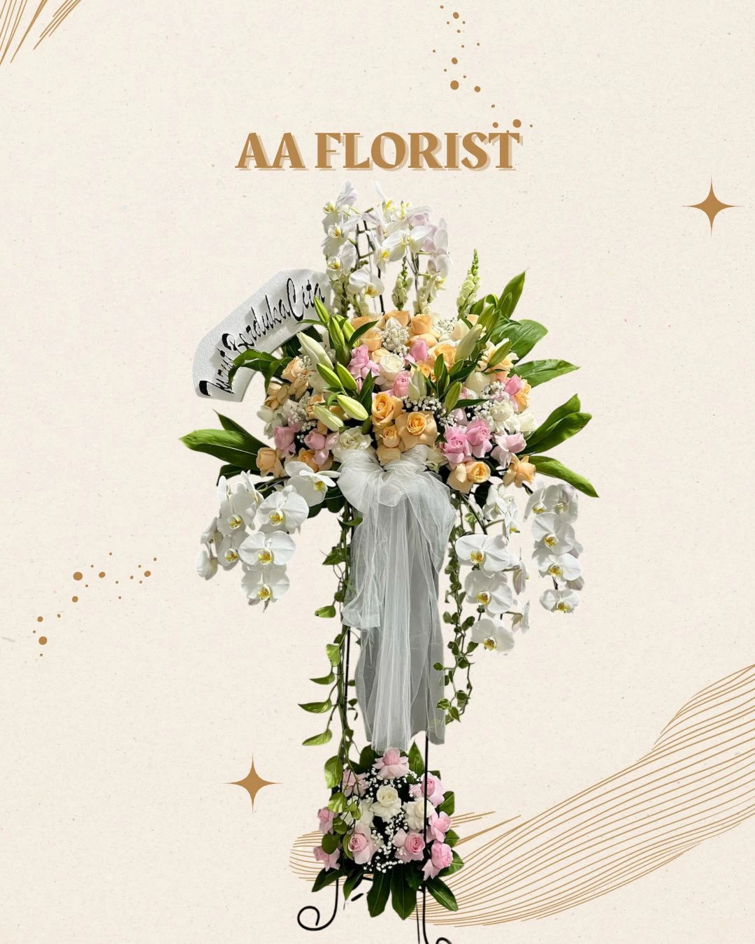 Standing Fresh Flower 11