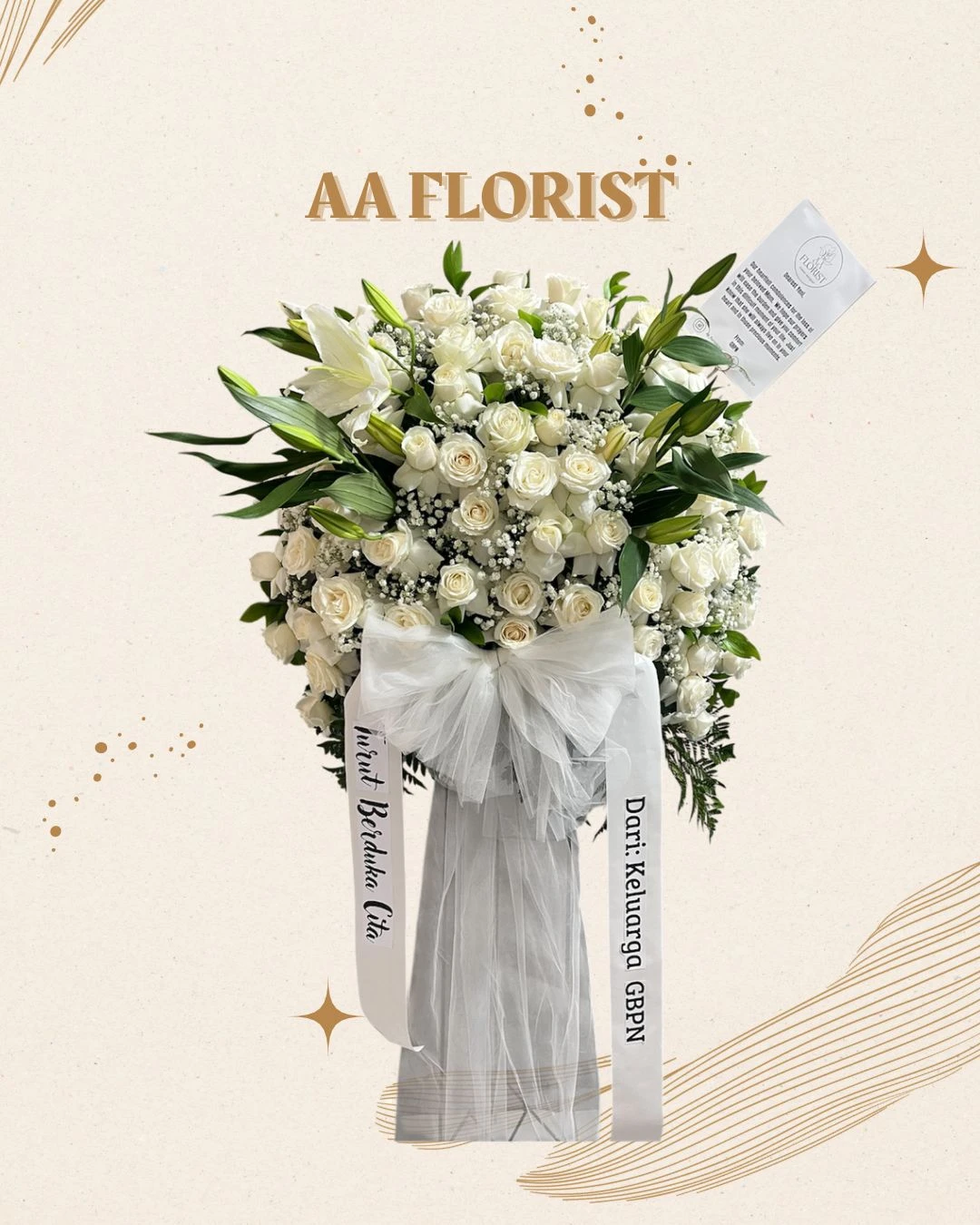 Standing Fresh Flower 13