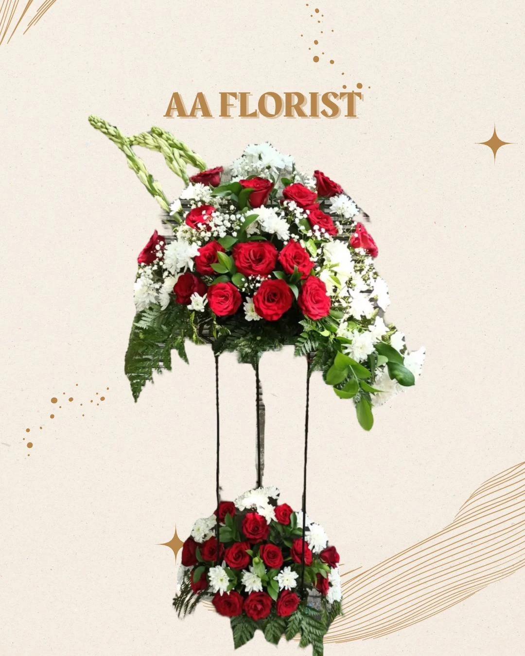 Standing Fresh Flower 15