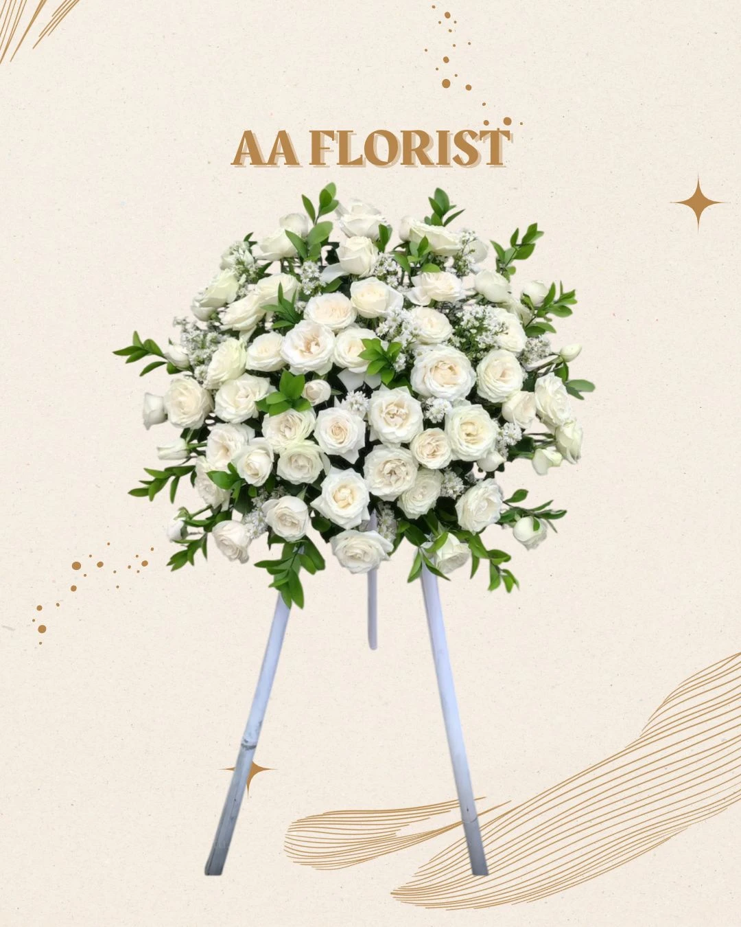 Standing Fresh Flower 16