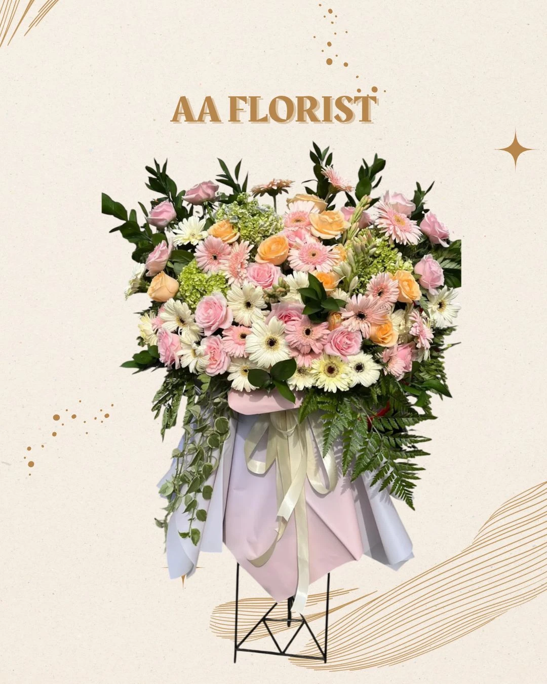 Standing Fresh Flower 21