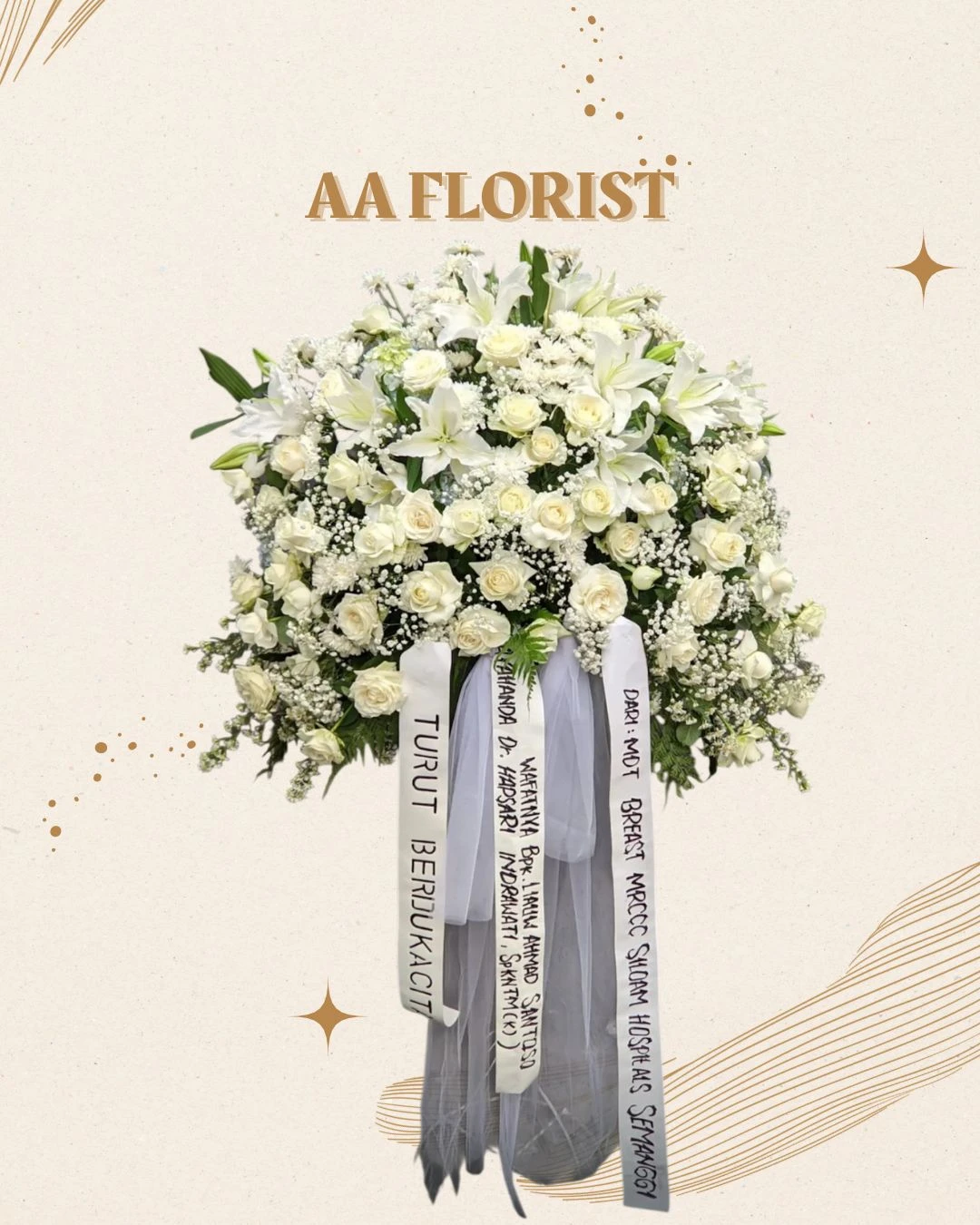 Standing Fresh Flower 23