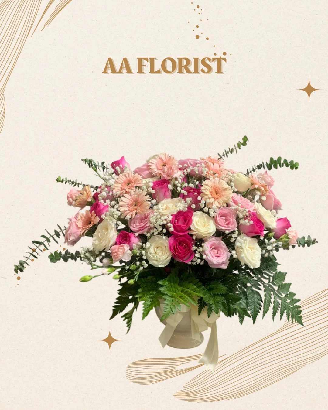 Rangkaian Vase Fresh Flower 1