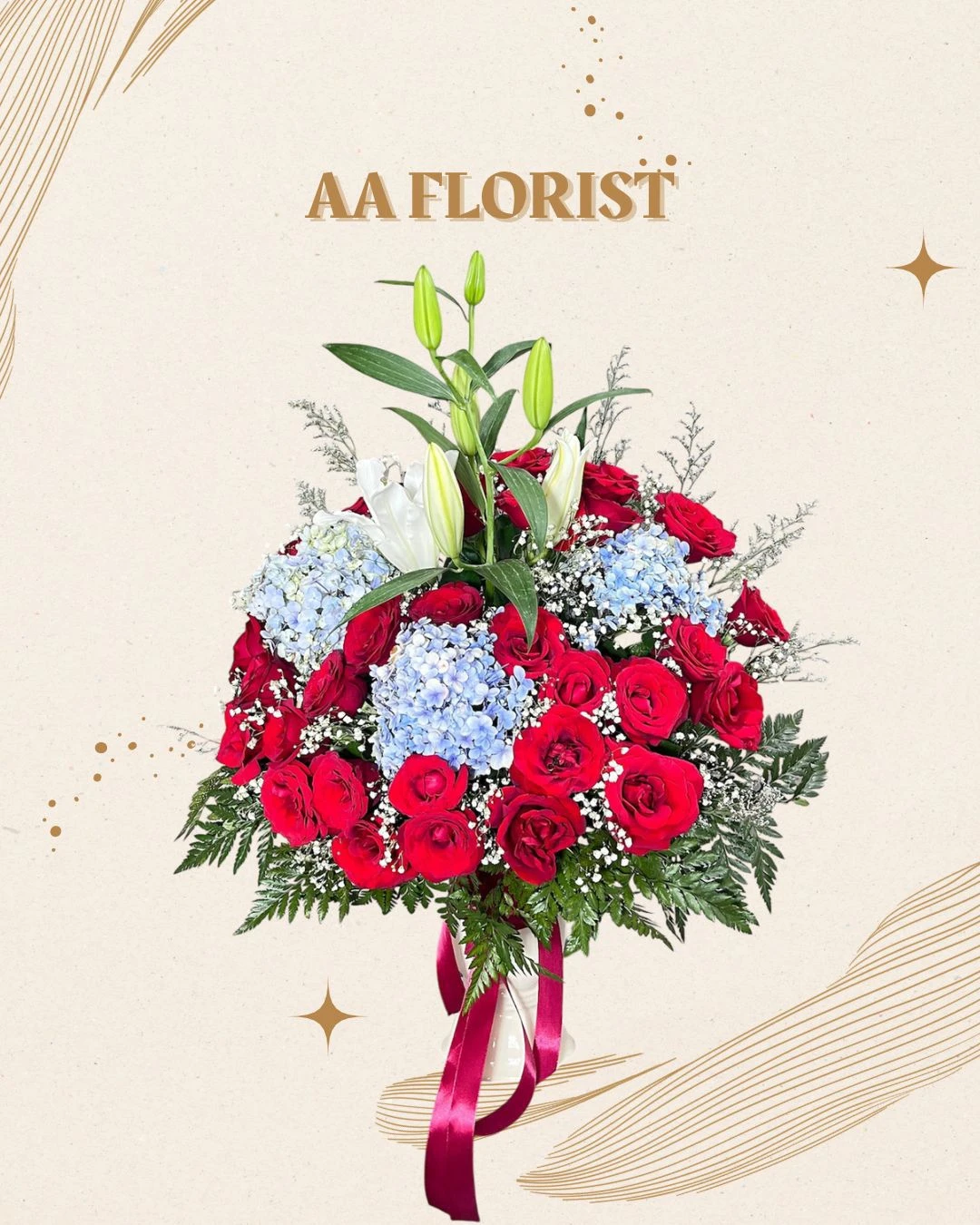 Rangkaian Vase Fresh Flower 4