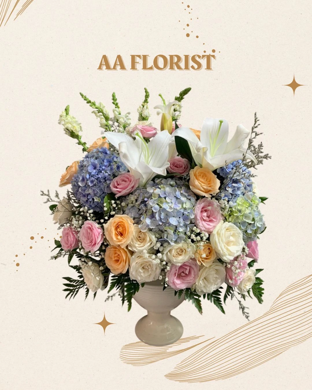 Rangkaian Vase Fresh Flower 7