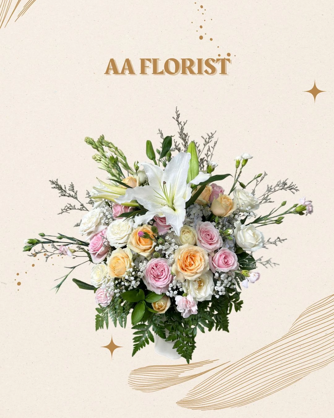 Rangkaian Vase Fresh Flower 23