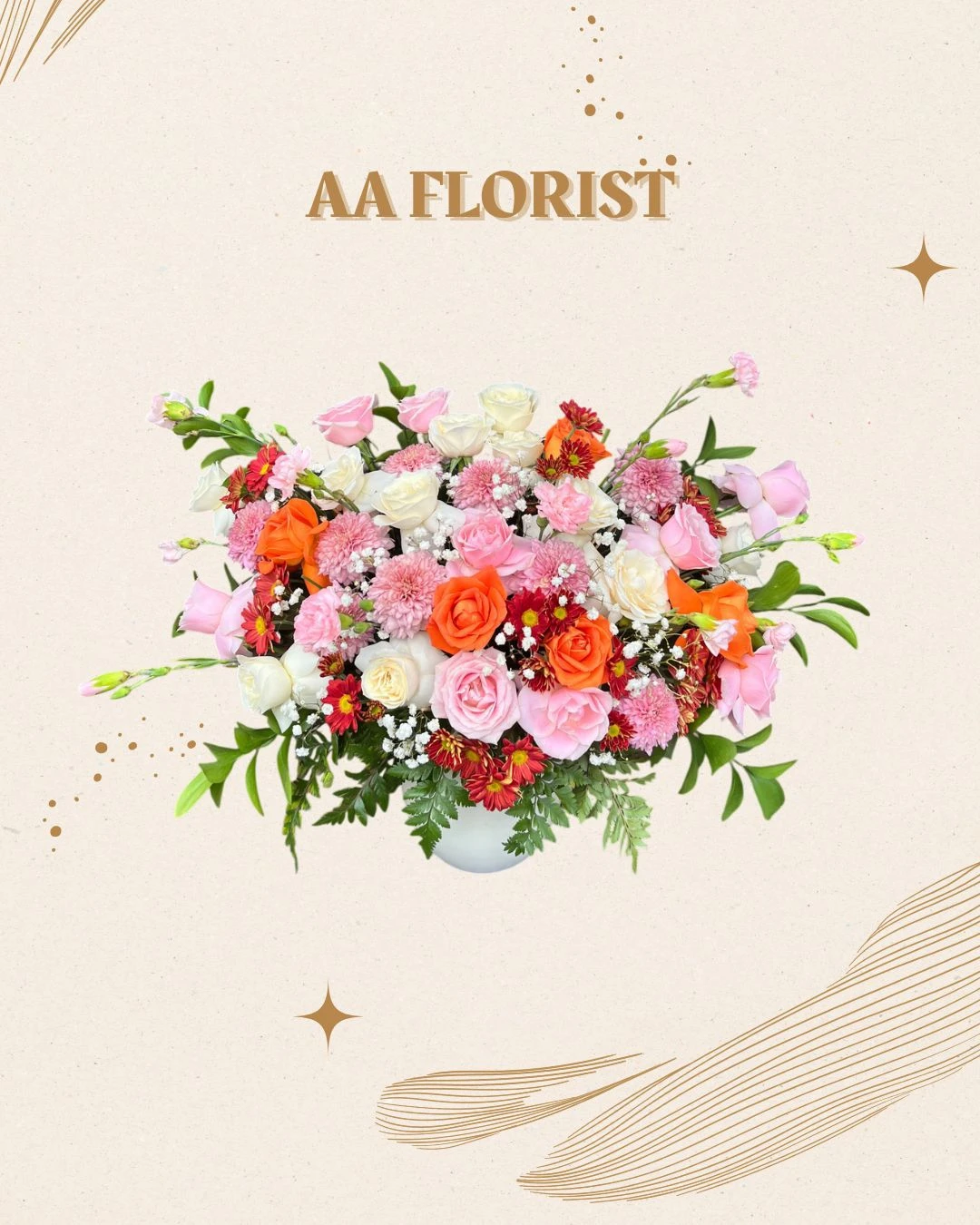 Rangkaian Vase Fresh Flower 29