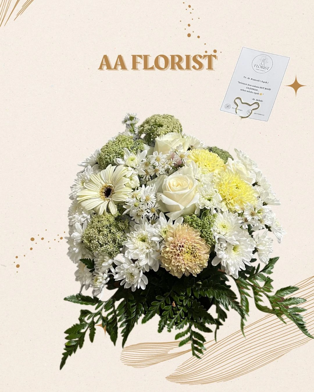 Rangkaian Vase Fresh Flower 37