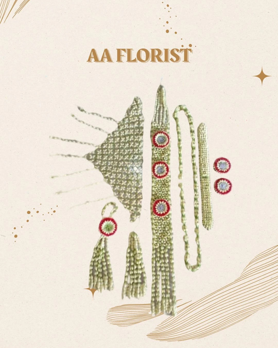 Ronce Melati Satu Set Adat Jawa