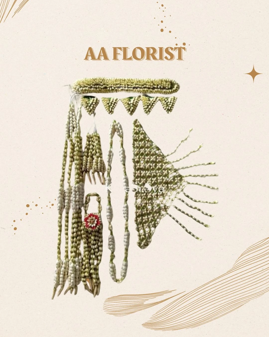 Ronce Melati Satu Set Adat Sunda