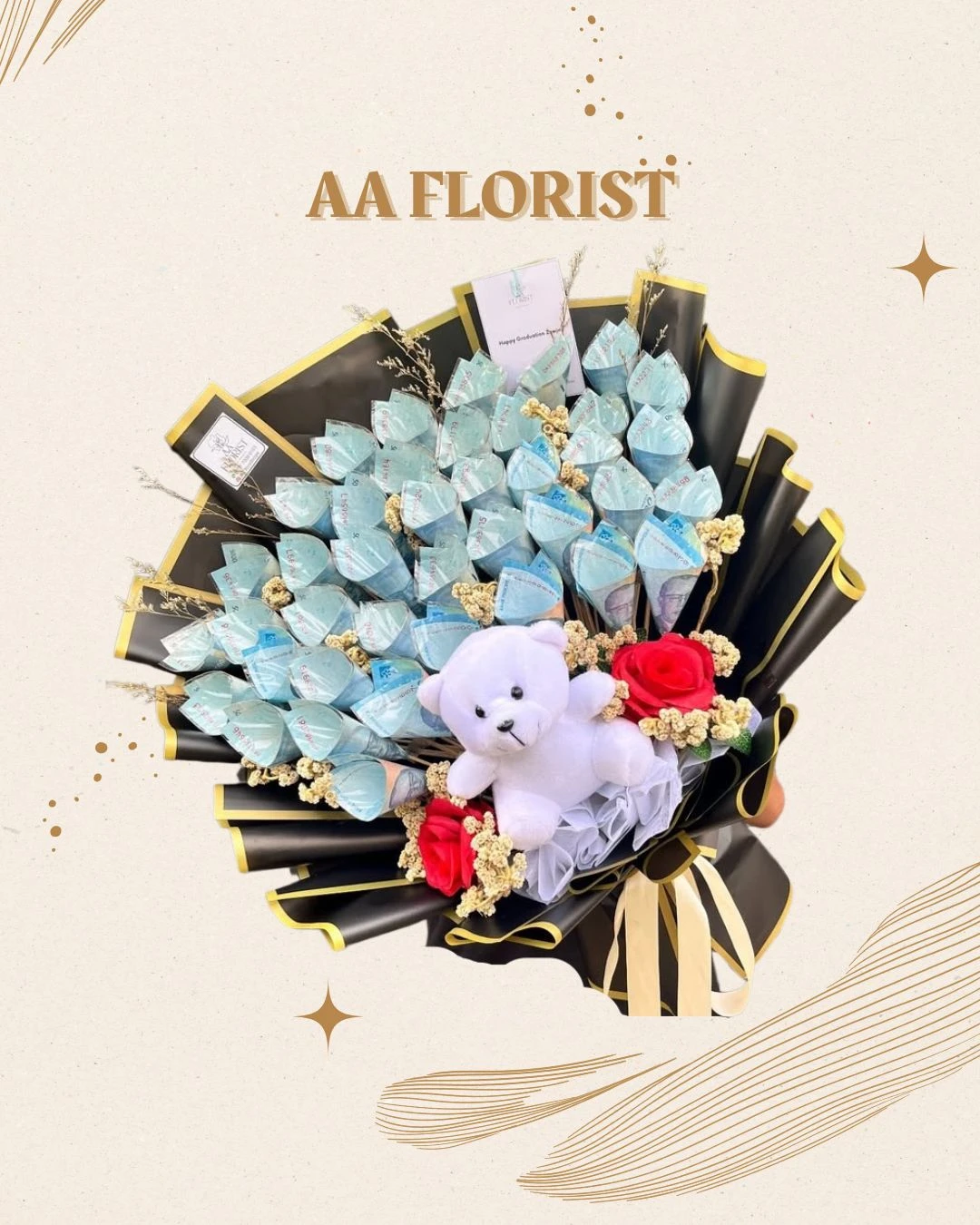 Money Bouquet Wisuda