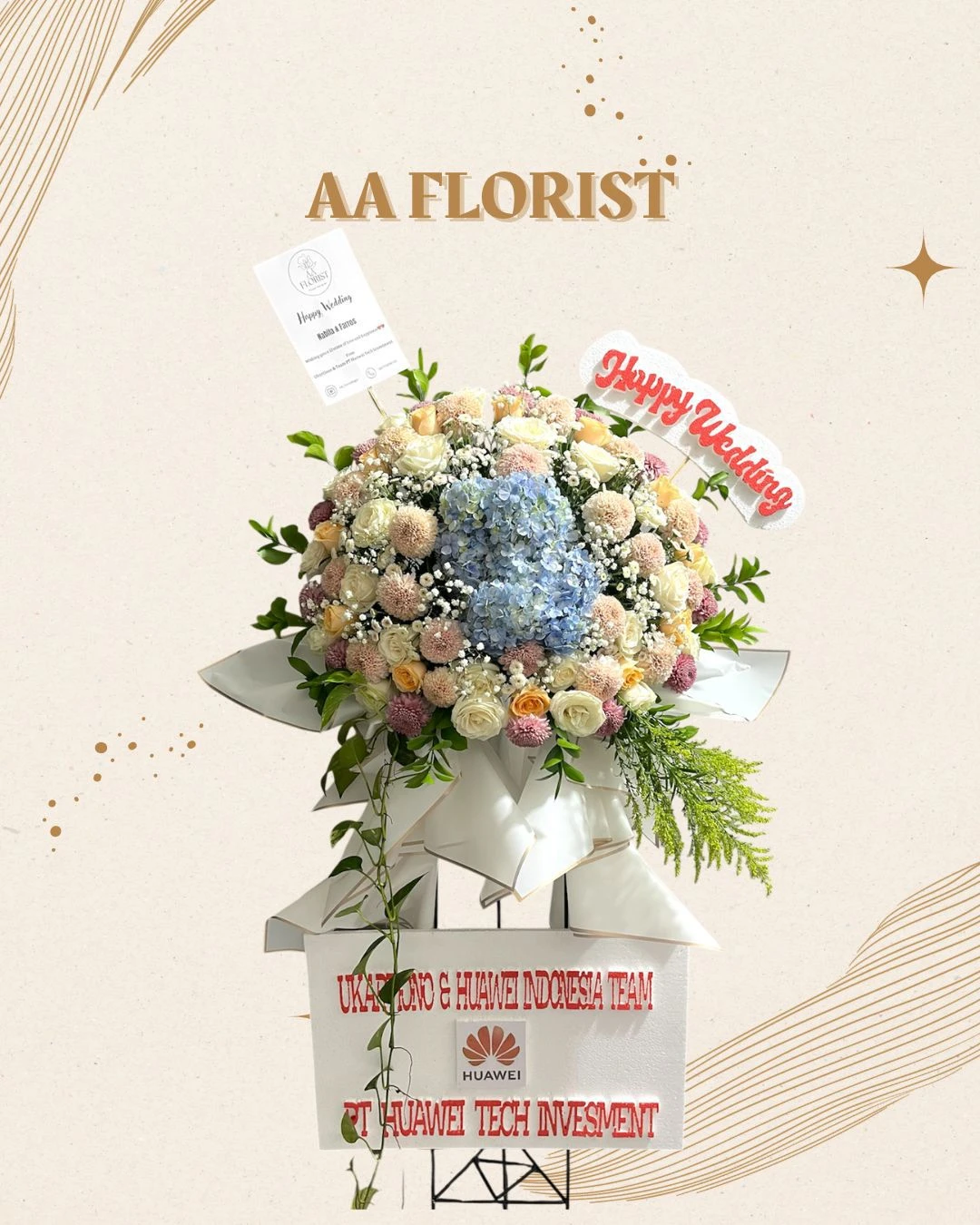 Standing Fresh Flower 39