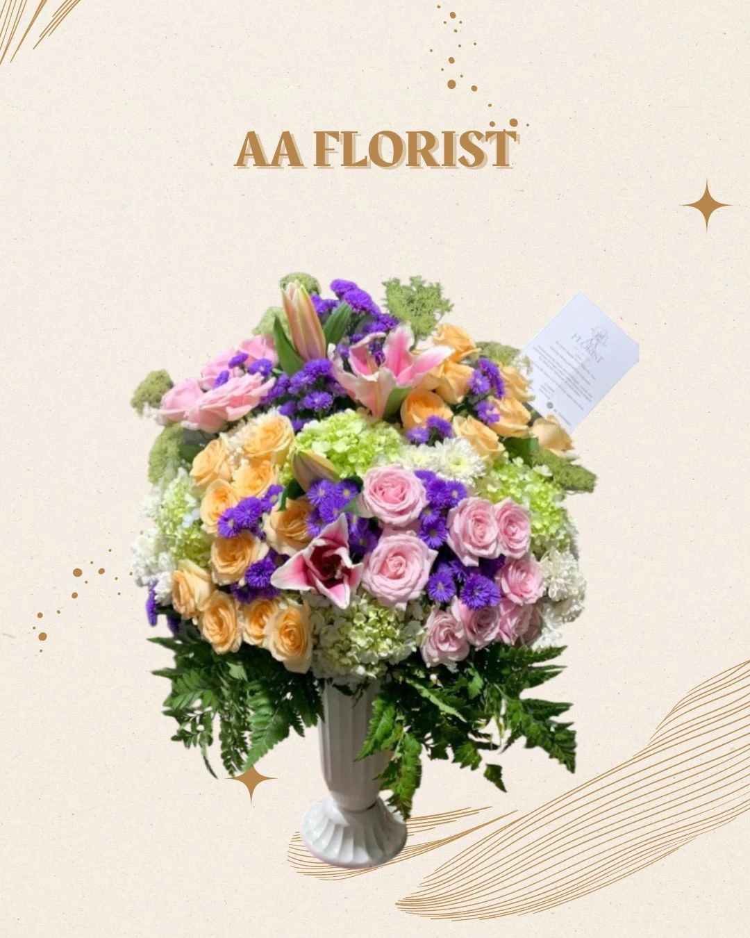 Rangkaian Vase Fresh Flower 41