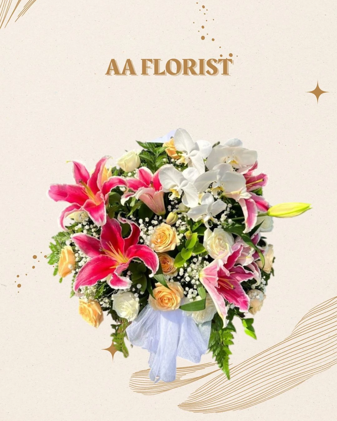 Rangkaian Vase Fresh Flower 42