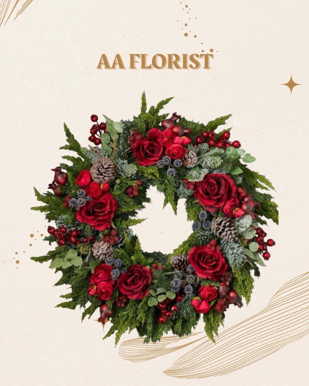 Bunga Krans Pintu Natal