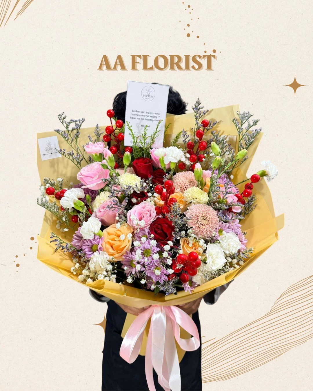 Romantic Garden Bouquet