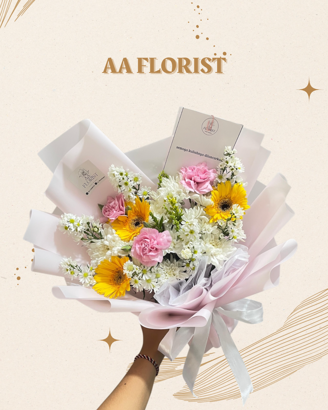 Sunshine Blush Bouquet