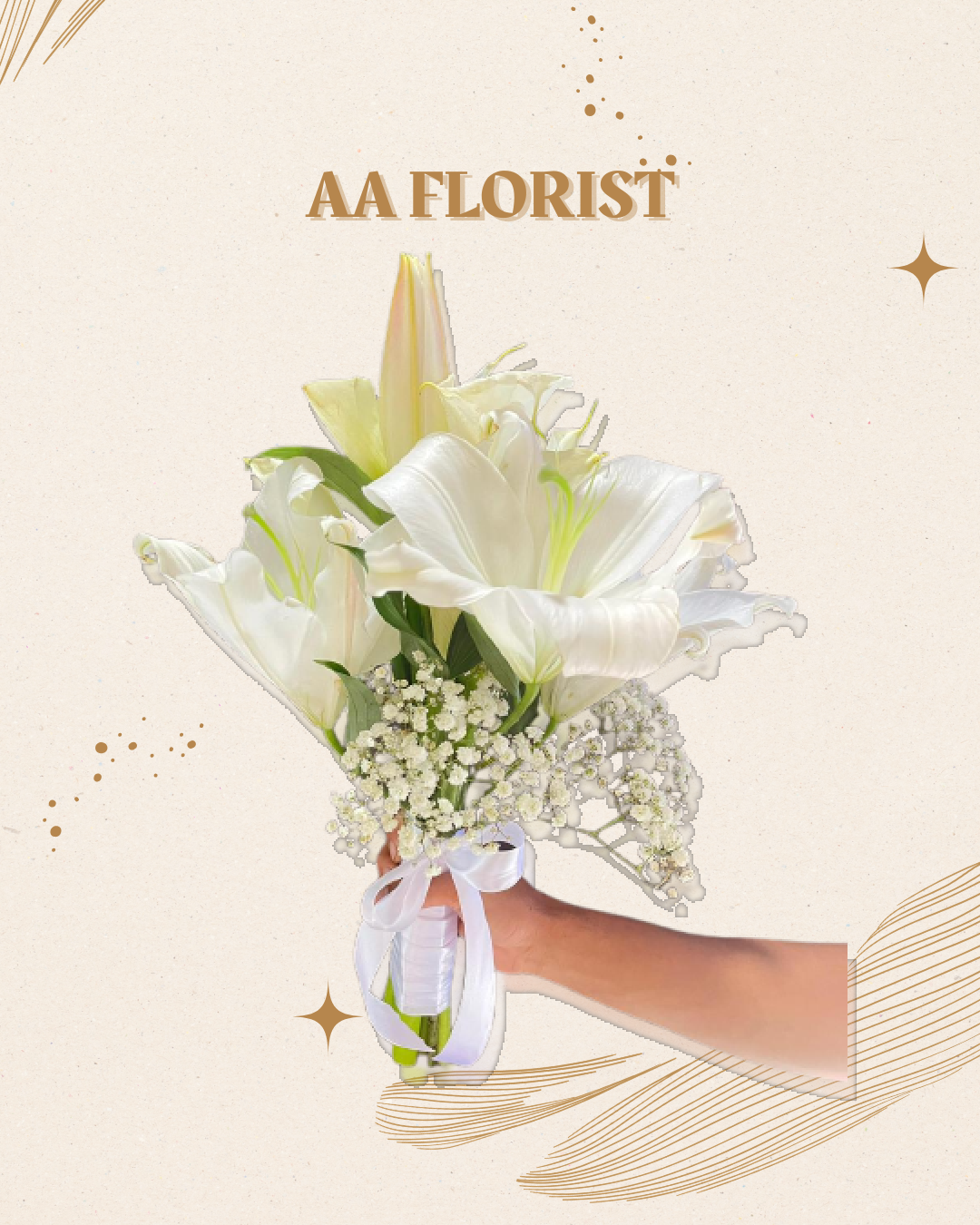 Pure Elegance Lily Bouquet